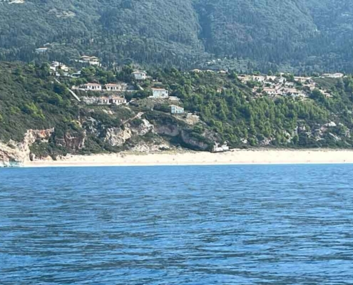 Lefkas west coast